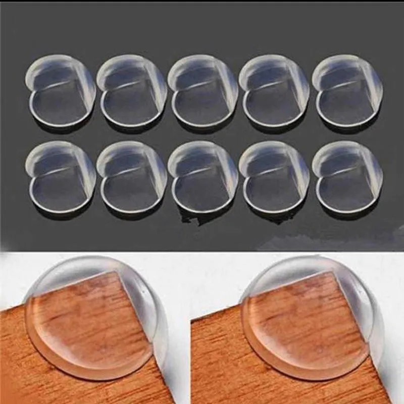 Protectores de seguridad para Muebles de beb&eacute;, protectores de esquina anticolisi&oacute;n para bordes y esquinas, cubierta de protecci&oacute;n para mesa, 10 Uds./lote-5