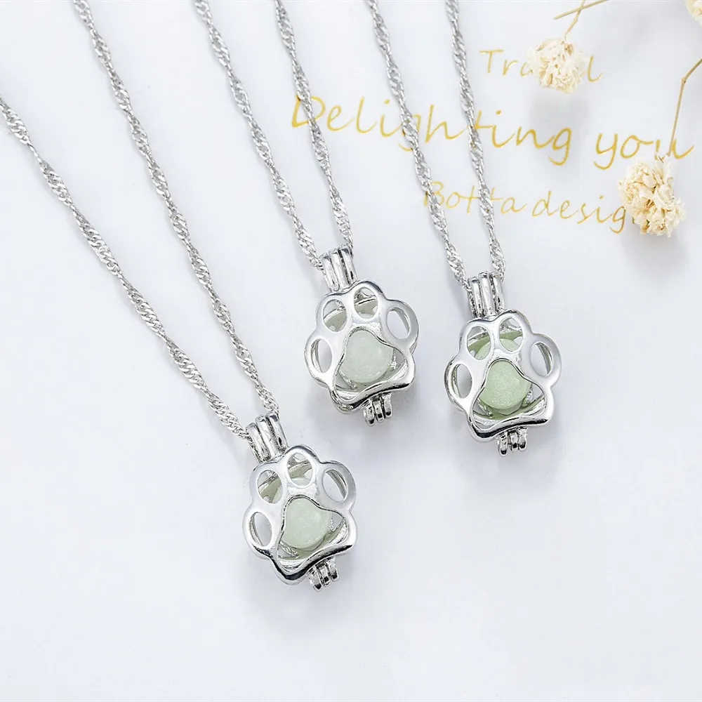 Светящееся ожерелье женская подвеска из сплава ФЛУОРЕСЦЕНТНОЕ украшение