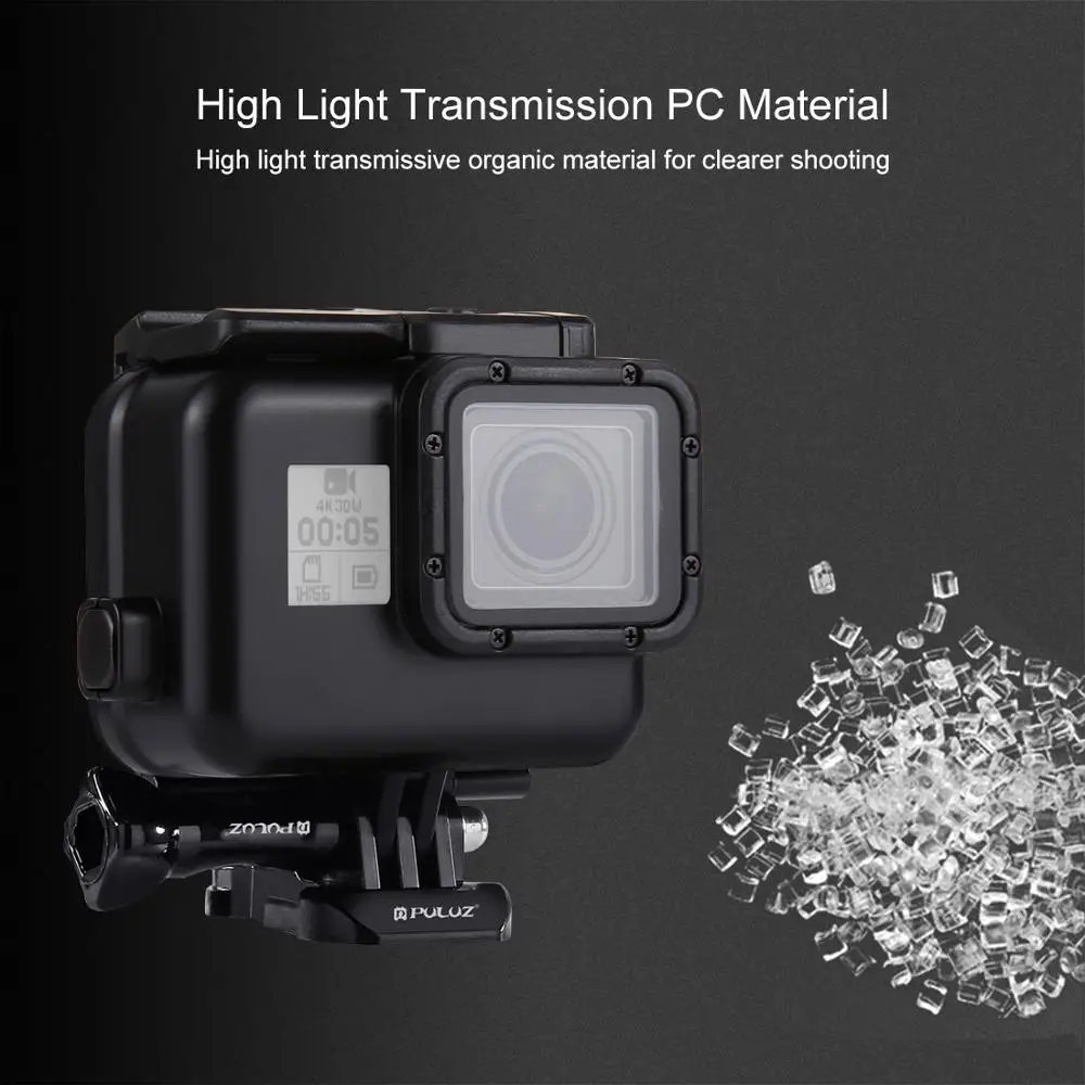 Водонепроницаемый защитный чехол PULUZ 60 м для дайвинга GoPro HERO (2018)/HERO7 Black/6/5 базовое