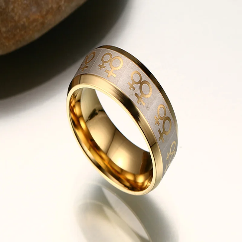 2021 ЛГБТ модные и простые Стильные аксессуары из титановой стали индивидуальное