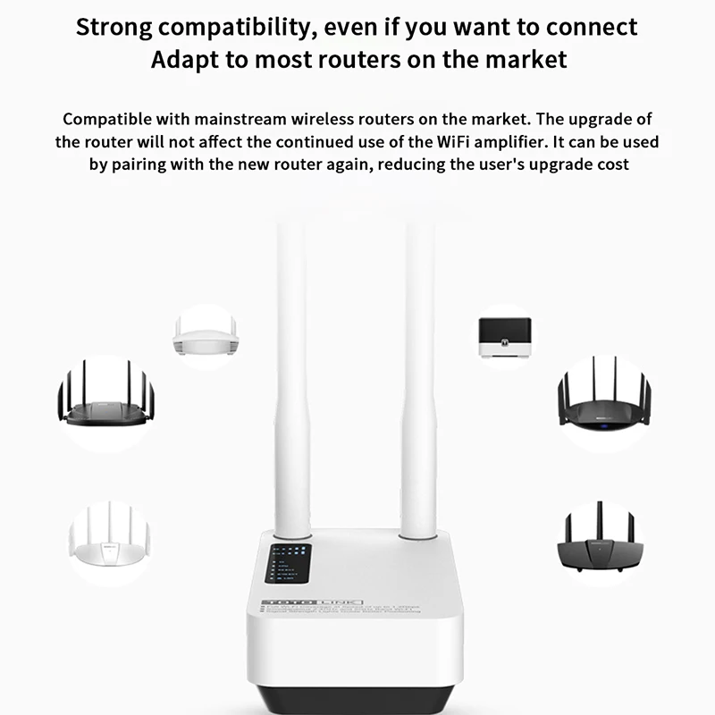 Wi Fi повторитель TOTOLINK EX1200M AC1200 2 4/5 ГГц с Lan портом и антенной|Беспроводные роутеры| |