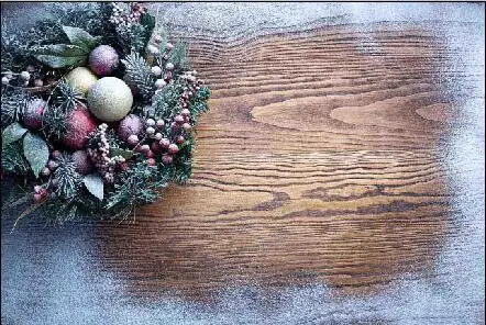 

SHENGYONGBAO Vinyl Custom Photography Backdrops Prop Christmas ball Christmas day Photo Studio Background S19714-08