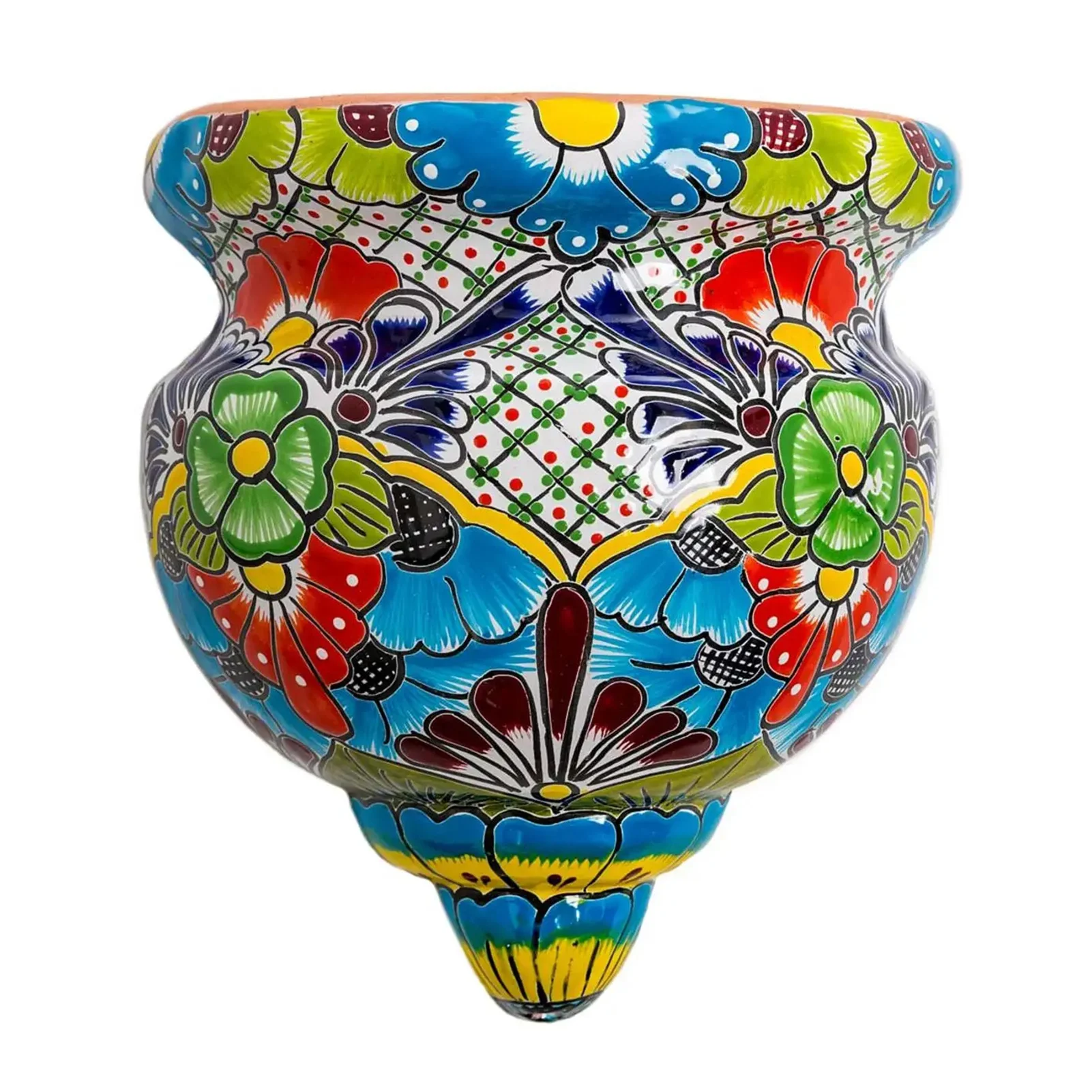 

Resin Flower Pot Handmade Statue Flat-Backed Wall Planter Crafts Decor for Home Gardening Ornaments K888