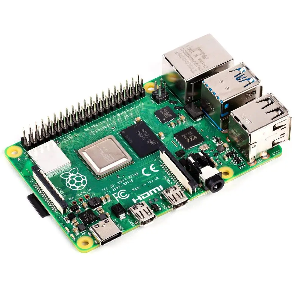Одноплатный компьютер Raspberry Pi 4 Model B BCM2711 SoC 2 ГБ/4 ГБ/8 ГБ DDR4 RAM USB 3 0 С поддержкой PoE 4B