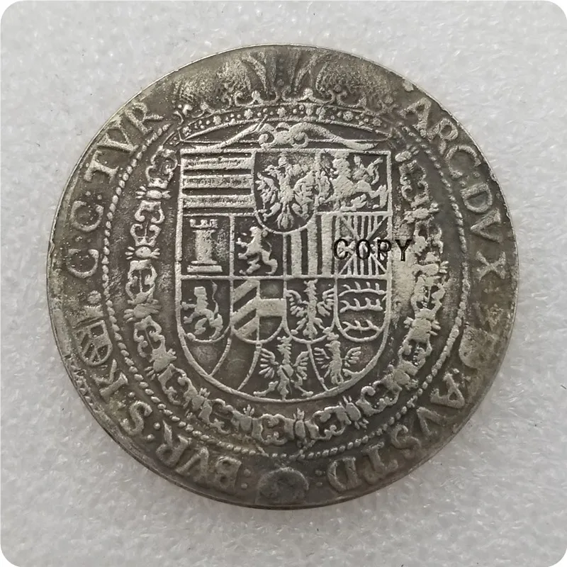 1652 Австрия-Habsburg 1 Талер-Фердинанд III (Вена) копия монеты | Дом и сад