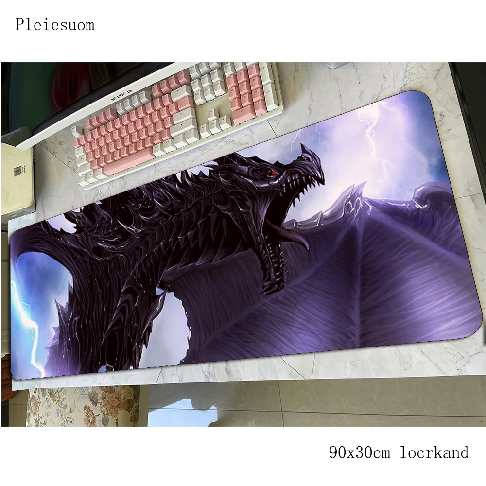 Коврик для мыши skyrim, 900x300x4 мм, HD печать, компьютерный коврик для мыши, геймпад, ПК, самый дешевый игровой коврик для мыши, Настольный коврик, офисный коврик для мыши