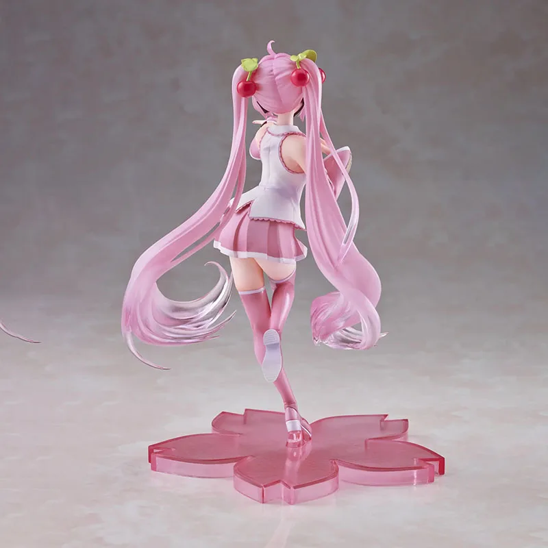 

Original Vocaloid Sakura Miku Figure Rest 20Cm Taito Model Anime Figure Action Collection Kids Toys for Boys Gift