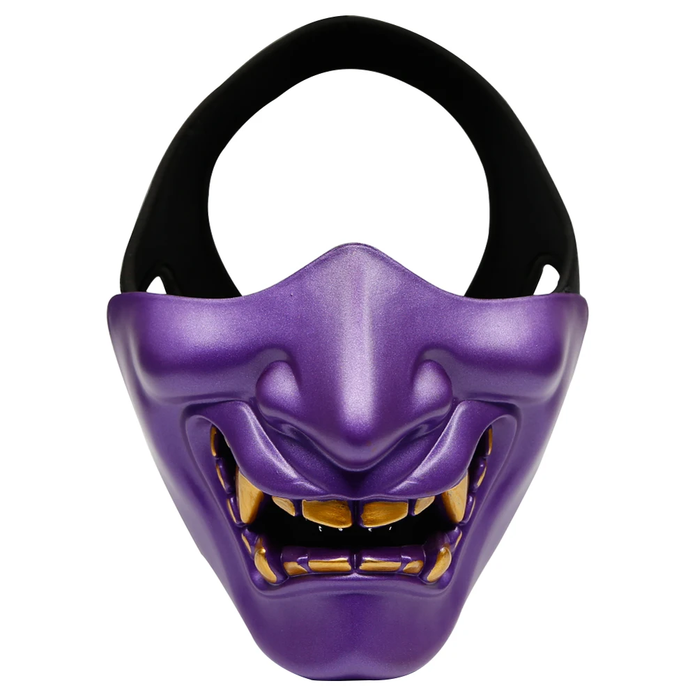 Спорт на открытом воздухе страйкбол Пейнтбол Маска Hannya HalloweenMasks CS Игры Охота