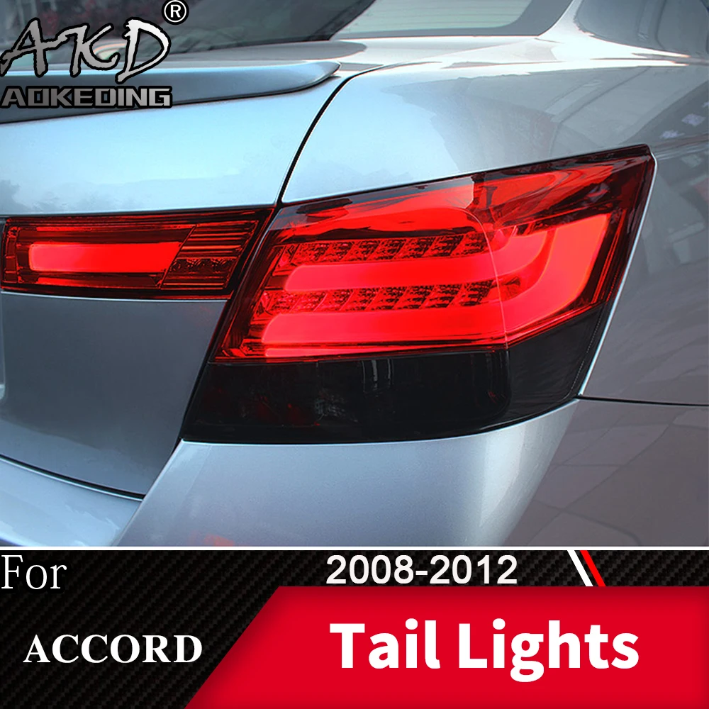

Tail Lamp For Car Honda Accord 2008-2012 Accord LED Tail Lights Fog Lights Daytime Running Lights DRL Tuning Cars Accessories