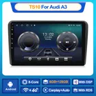 Автомобильное радио, мультимедийный плеер CarPlay, 6 + 128 ГБ, для Audi A3S3 2006-2012, DSP, 4G LTE, Andorid 10, GPS, 2 Din, Авторадио, Wi-Fi
