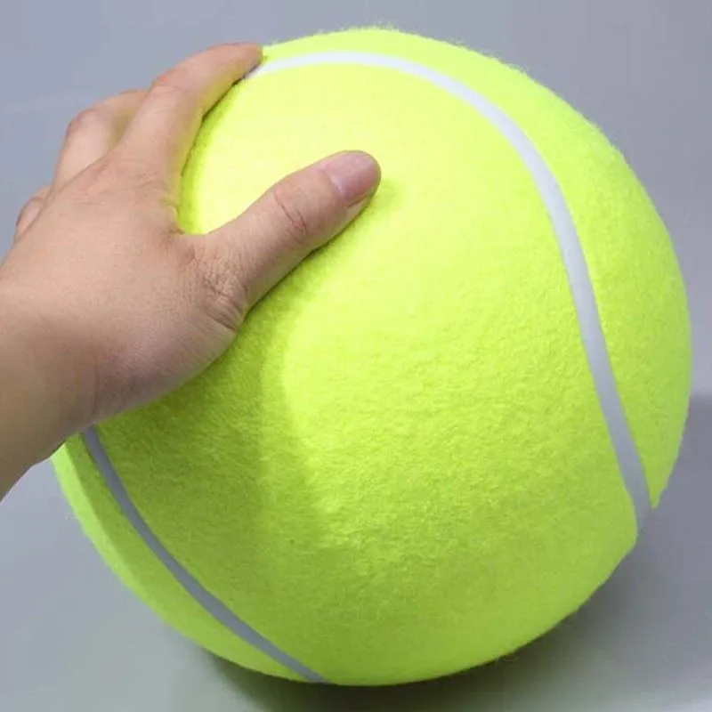 9 5 дюймов собака теннисный мяч гигантский Pet игрушка жевательная для собаки