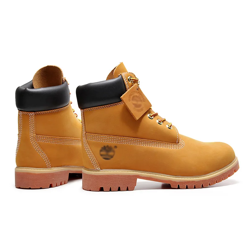 

2021 Autumn HOT Large Size Luxury Fashion Leather Boots Men and Women High-Top Boots Casual Outdoor Shoes 34-45size