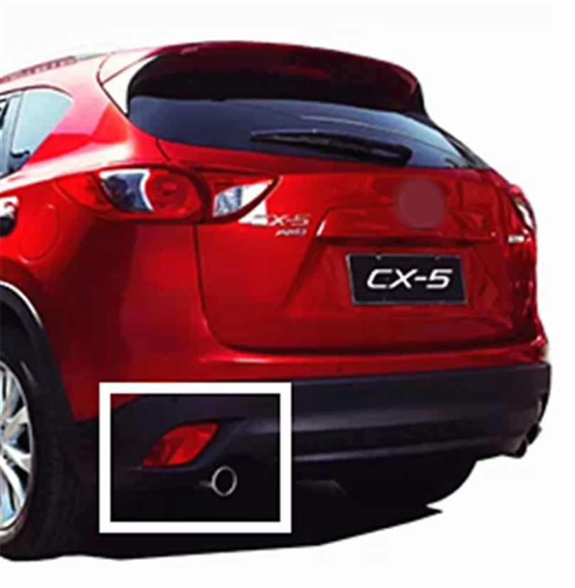 CSGJMY 2PCS LED Reflector For Mazda CX-5 CX5 2013 2014 2015 2016 Car Tail Light Rear Bumper Fog Lamp Brake | Автомобили и