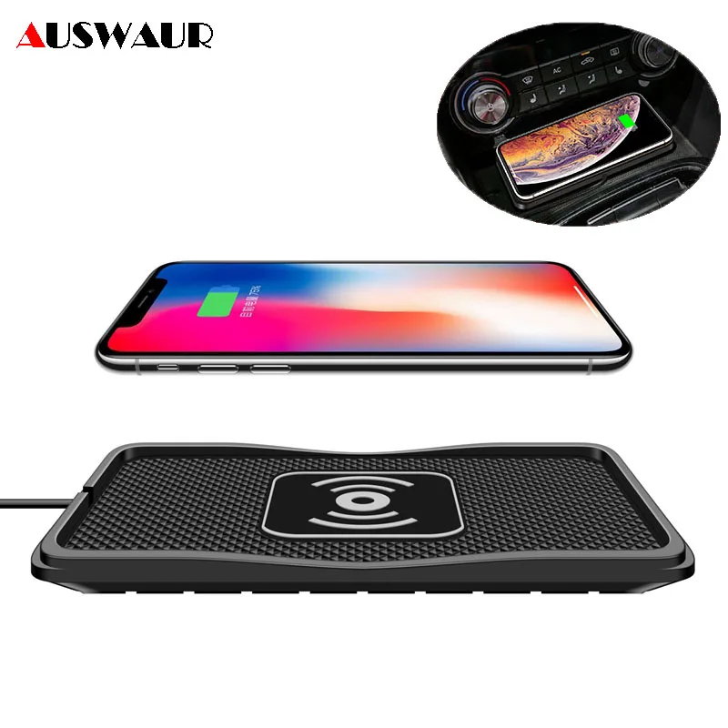 C3 автомобильное беспроводное зарядное устройство QI для iPhone 11 XS MAX Samsung S10 5G Plus