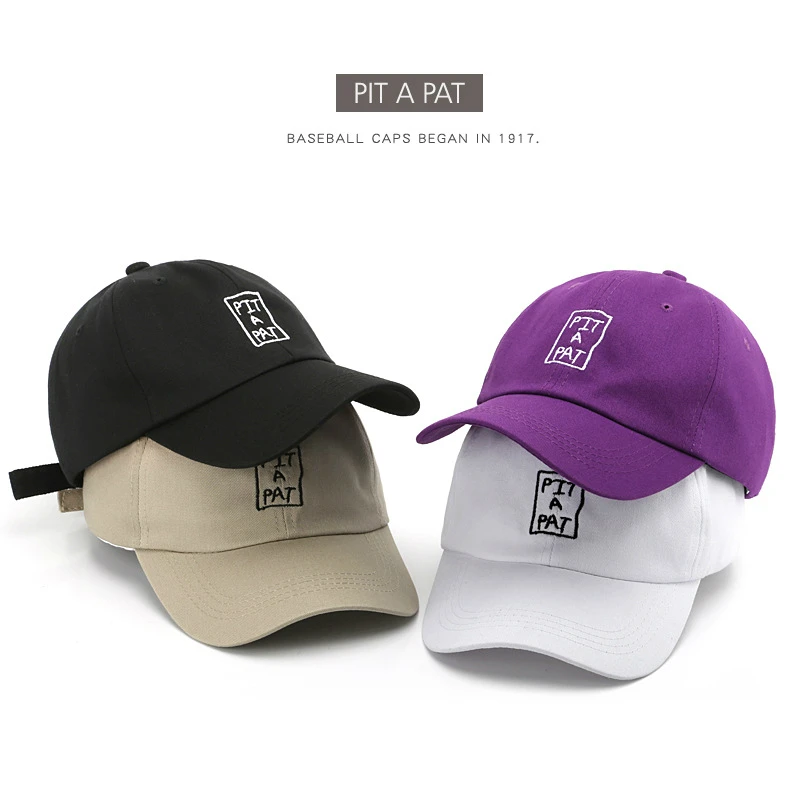 

SLECKTON Men's Cotton Baseball Cap Fashion Peaked Hats Summer Visors Hats for Women's Snapback Hip Hop Caps Letters Embroidered
