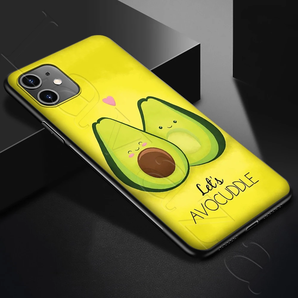 Силиконовый мягкий чехол Lavaza с изображением авокадо для iPhone 12 Mini 11 Pro XS Max XR X 8 7 6 6S