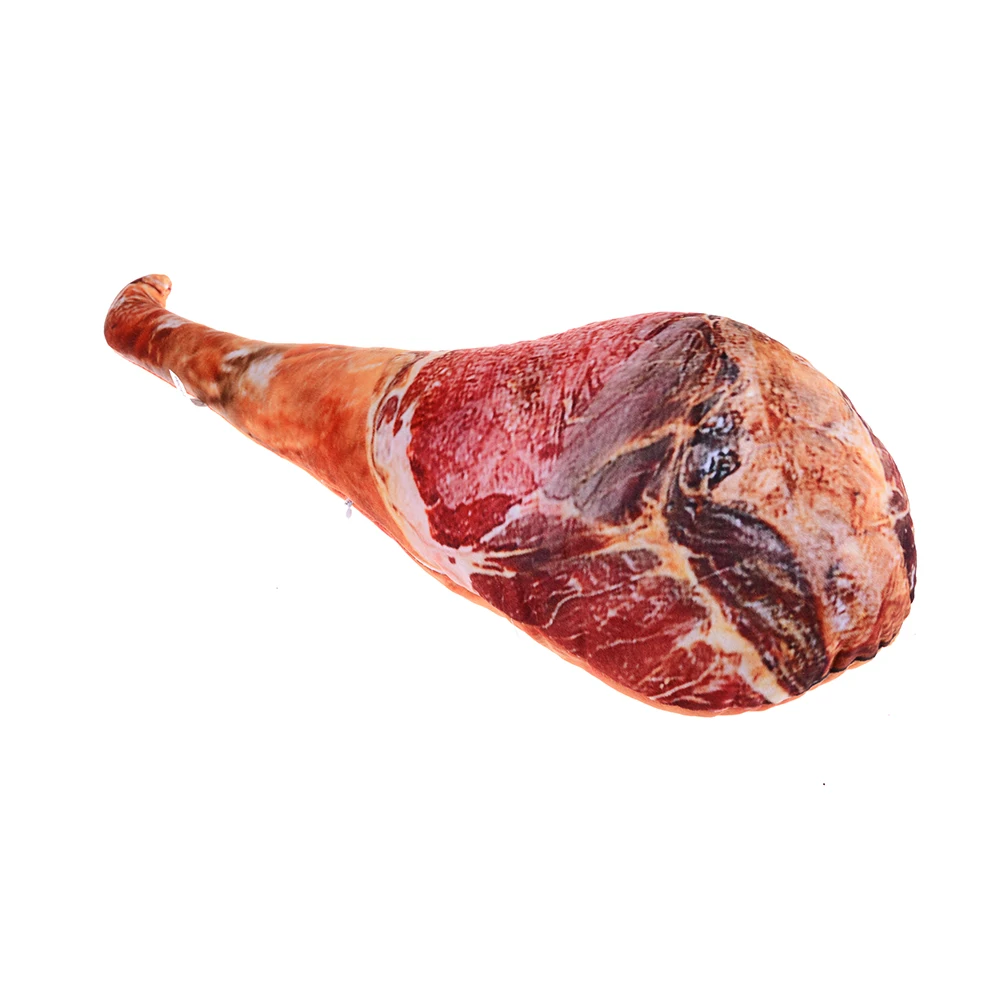 Мягкие игрушки 50 см 70 3D печать подушка для обнимания ветчины сохраненный бекон