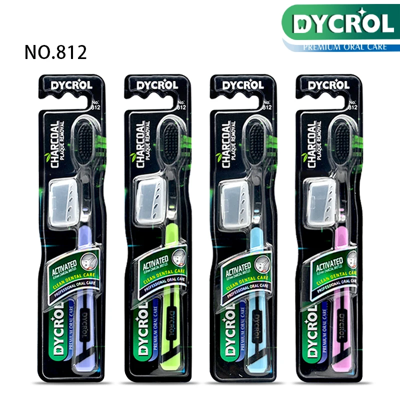 DYCROL домашняя зубная щетка активированный уголь Здоровье для ухода за полостью