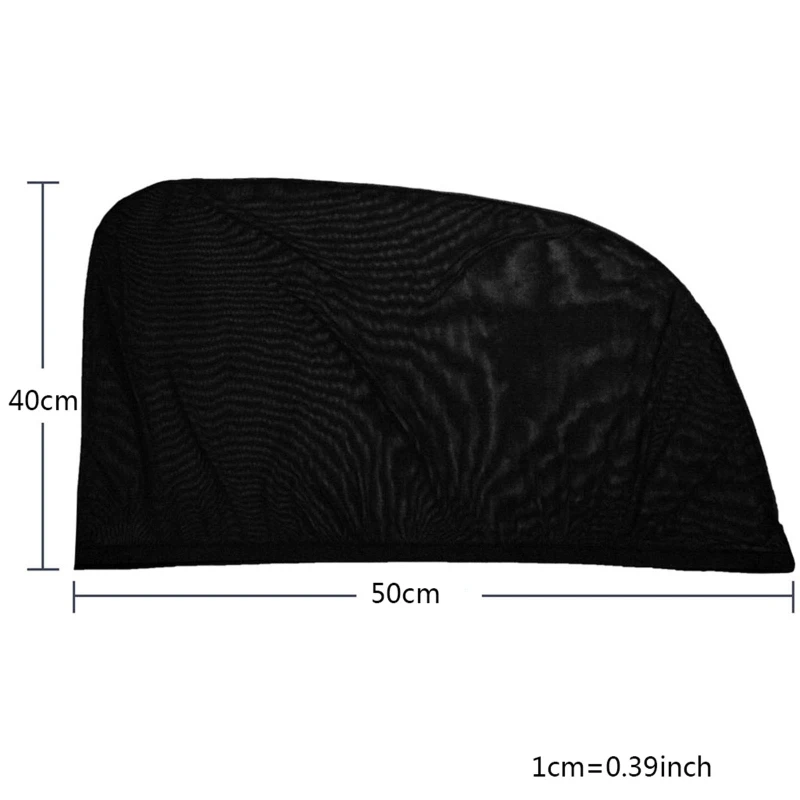 

50LC Block mosquitoes Sun Shade Sox Universal Fit Baby Rear Large Car Side Window Sun Shades Travel for Car, 1 pair