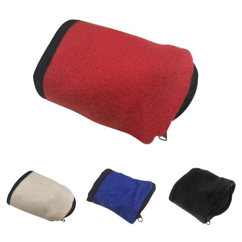 Флисовый кошелек на молнии для запястья Домашний Органайзер MP3 ключей карт чехол