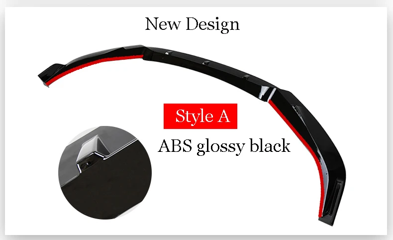 For Nissan- Sentra SYLPHY Front Bumper Sport Style Lip Lower Grille Diffuser Protector Spoiler Body Kit Cover Trim