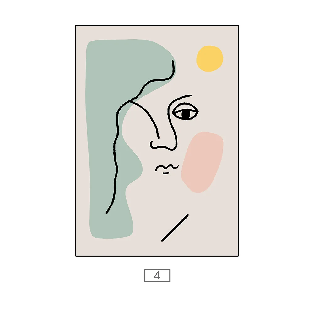 

Ins Art Retro Famous Paintings Postcard Photo Props Diy Collocation Abstract Decoration Card Wall Sticker Color Greeting Card