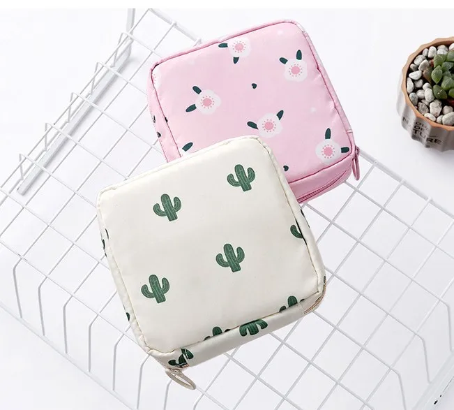 Портативная сумка для хранения гигиенических салфеток дорожный Органайзер