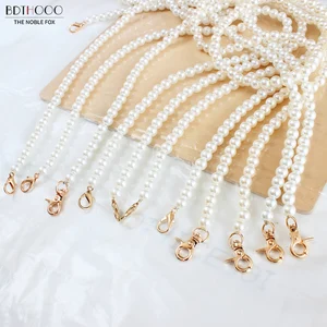 60 см, 120 см, Портативная сумка из искусственного жемчуга, ремешок с ручками, цепочка для ремня, женская сумка, сумка на плечо, сменный ремешок, длинная сумка, аксессуары