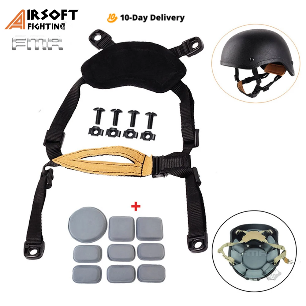 FMA универсальный шлем аксессуар защиты Подушки площадку с вообще подвеска