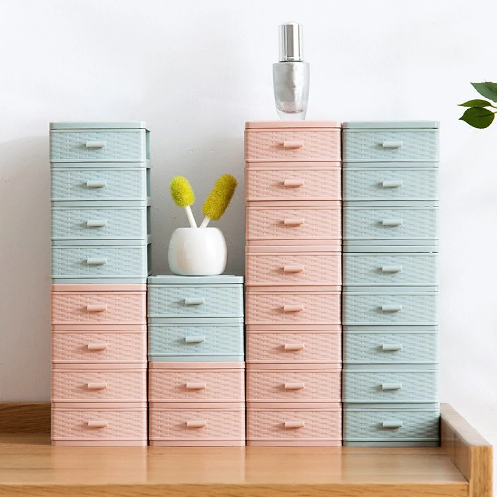 Высокое качество ящик для хранения пластиковый косметический макияж контейнер