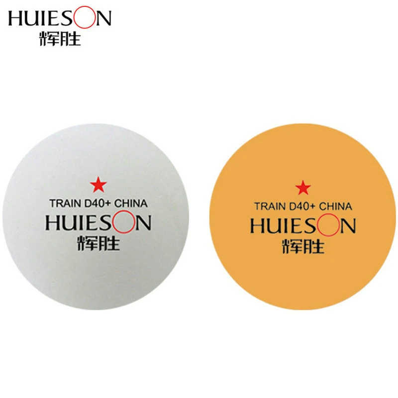 Huieson 100 шт./пакет ABS Пластиковые Мячи для пинг понга 40 мм + одна звезда новый