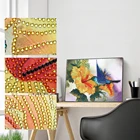 Алмазная 5D картина особой формы сделай сам, мозаика с цветами, вышивка крестиком, картина стразы, украшение для дома