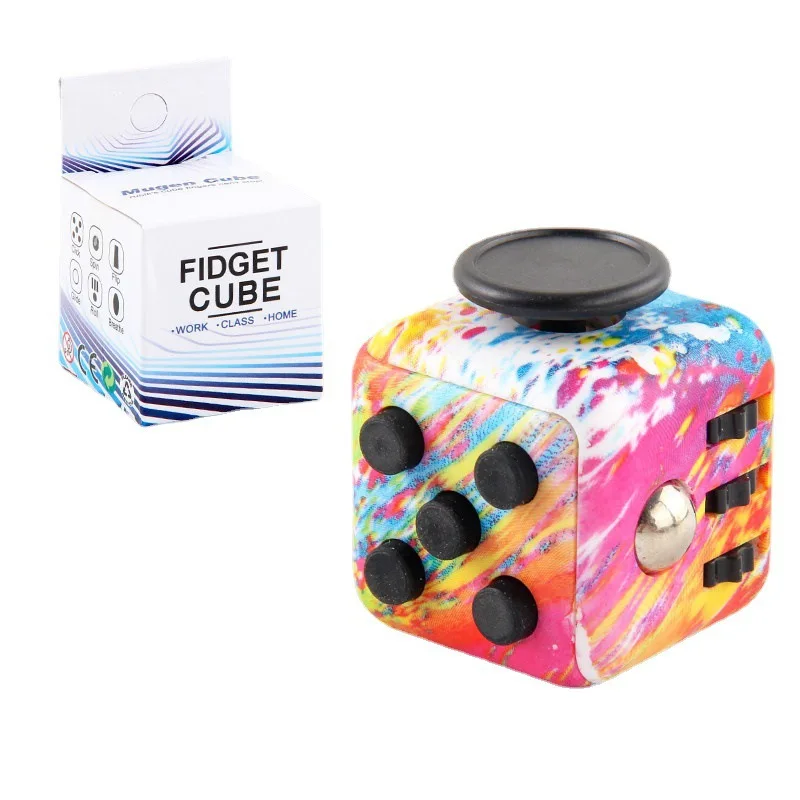 

New type of decompression cube high-quality dice anti-stress anxiety irritability toys ADHD relief autism gift anxiety children