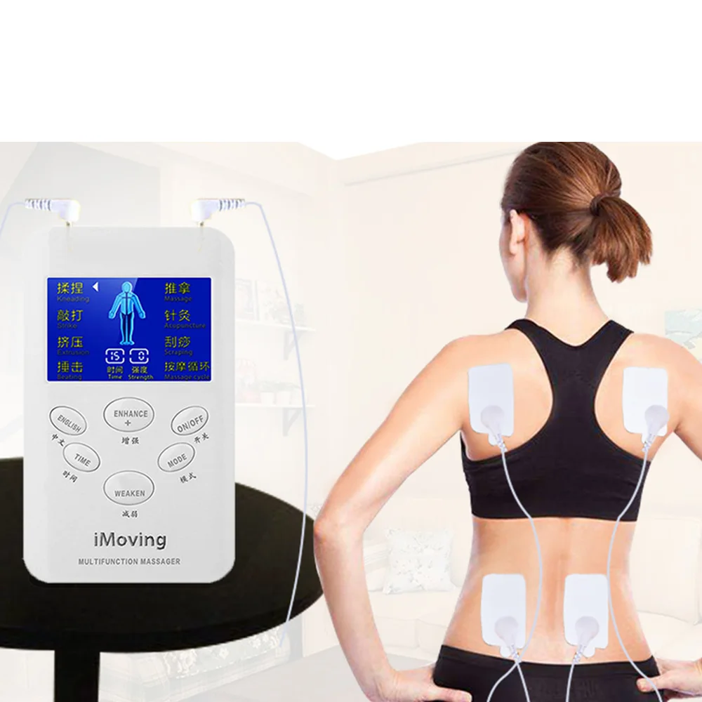 Заряжаемый аппарат для снятия боли импульсный массаж EMS мышечная стимуляция