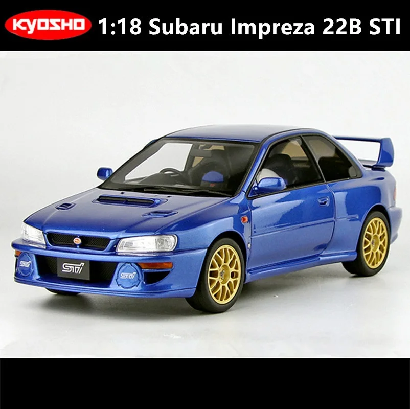 

Коллекционные и подарки из смолы KYOSHO 1:18 Subaru Impreza 22B STI