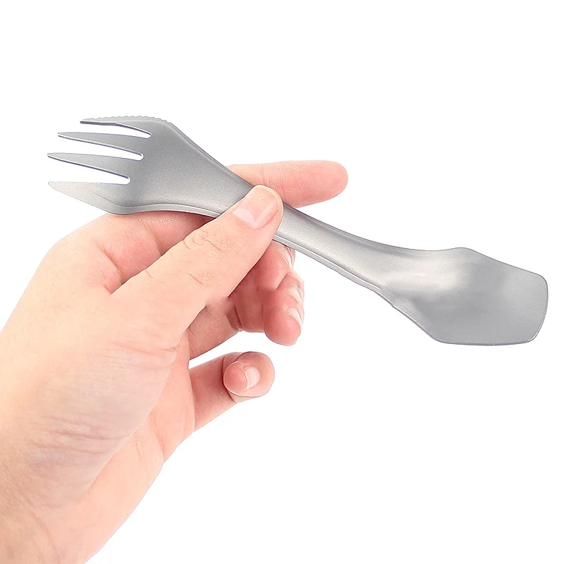 Вилка для пикника 3 в 1 из титановой вилки кемпинга ульсветильник кие