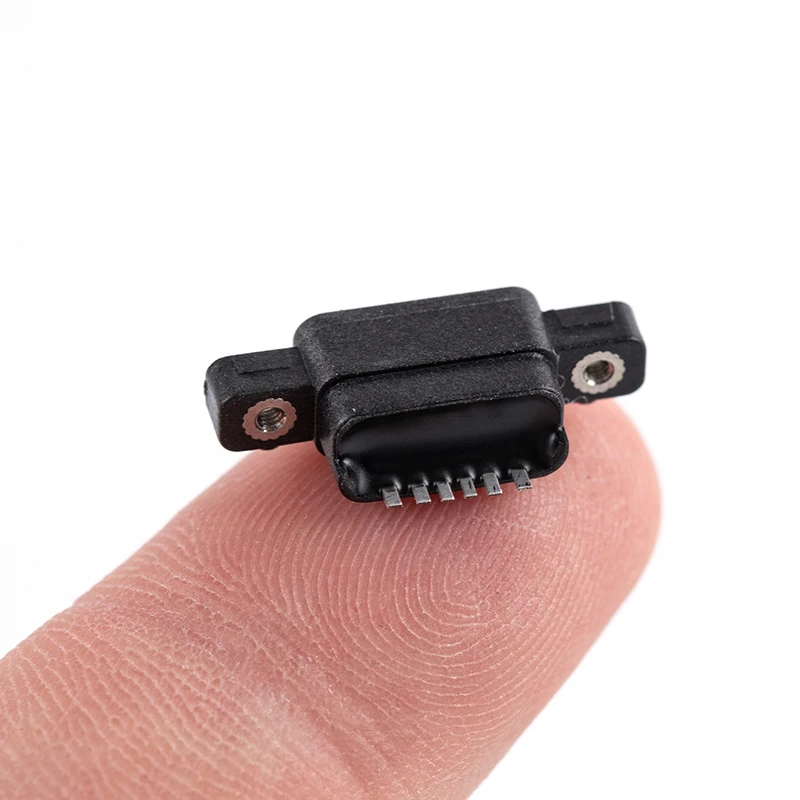 

2/4 шт., гнездовой разъем USB 3,1 Type-C, 6 контактов