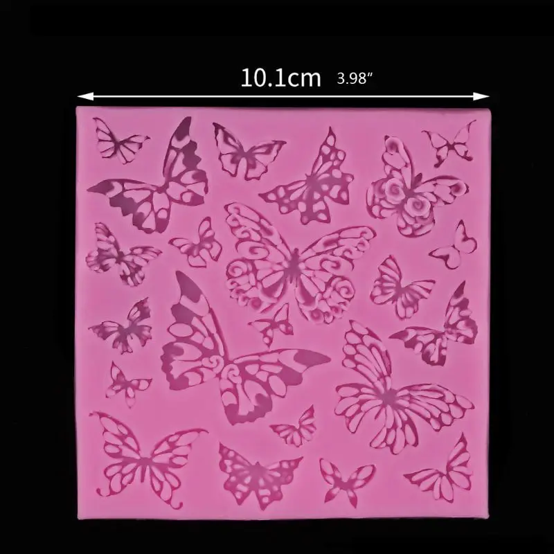 

Handmade Butterflies Silicone Mold Candy Mold Mini for Cake Decor Polymer Clay Crafting Resin Epoxy Jewelry Making