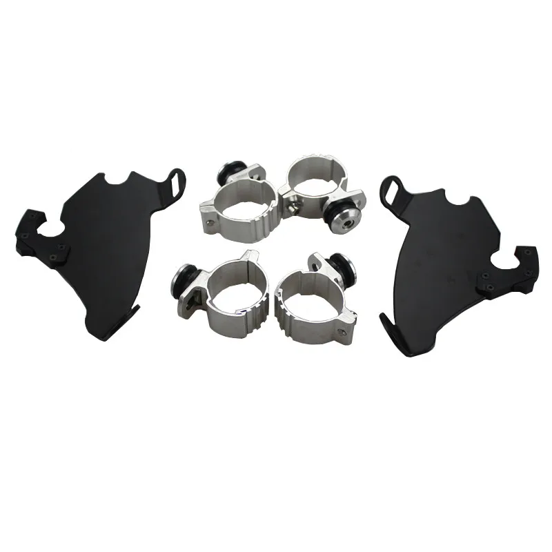 

33 мм-39 мм мотоциклетная черная перчатка вилка фара обтекатель триггер замок комплект крепления для Harley Sportster XL 1200 883