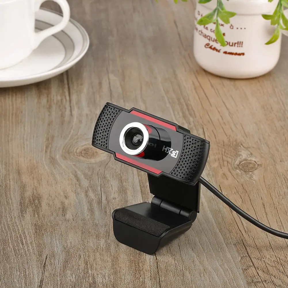 

Mini Webcam 1 Million Pixels High-definition Sound-absorbing Adjustable Camera With High Precision Glass Lens For Windows 10