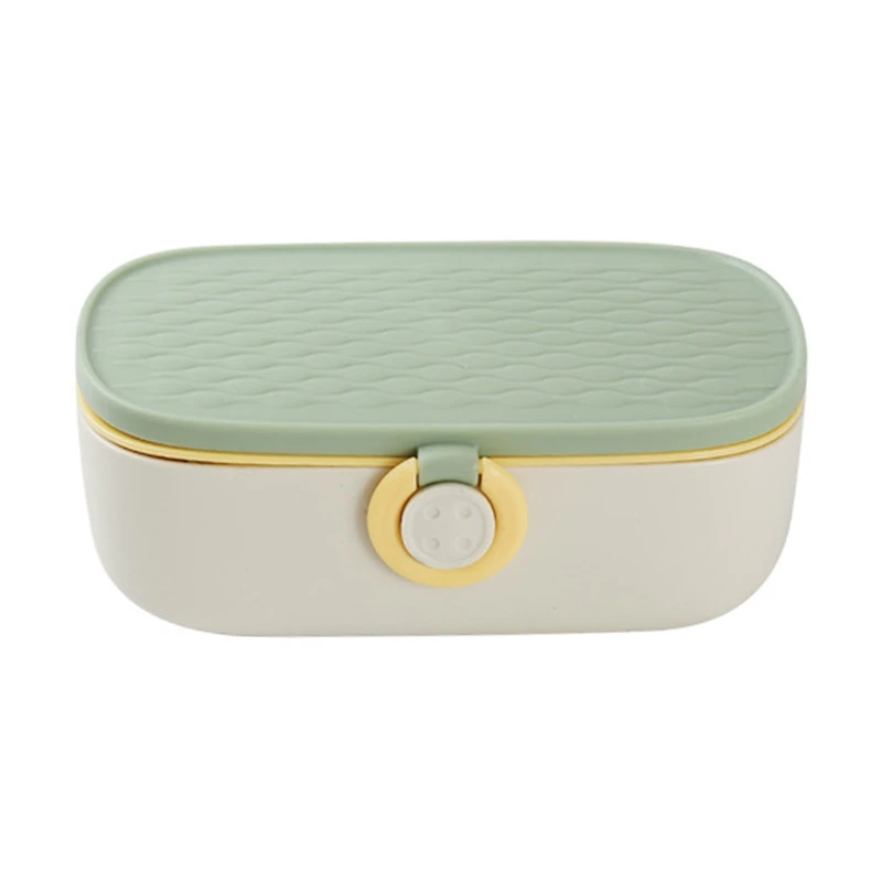 

Бытовой пластиковый ящик для хранения со съемным лотком, портативный многоцелевой органайзер, чехол для шитья, рукоделия