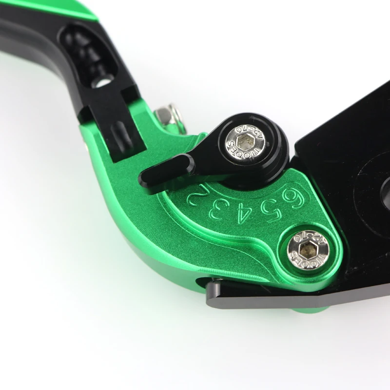 Подходит для Kawasaki Ninja 400R ER-6N ER-6F ZX9R ZX-6R ZX6R ZR750 Zephyr ZR7/S Z750/S складные регулируемые
