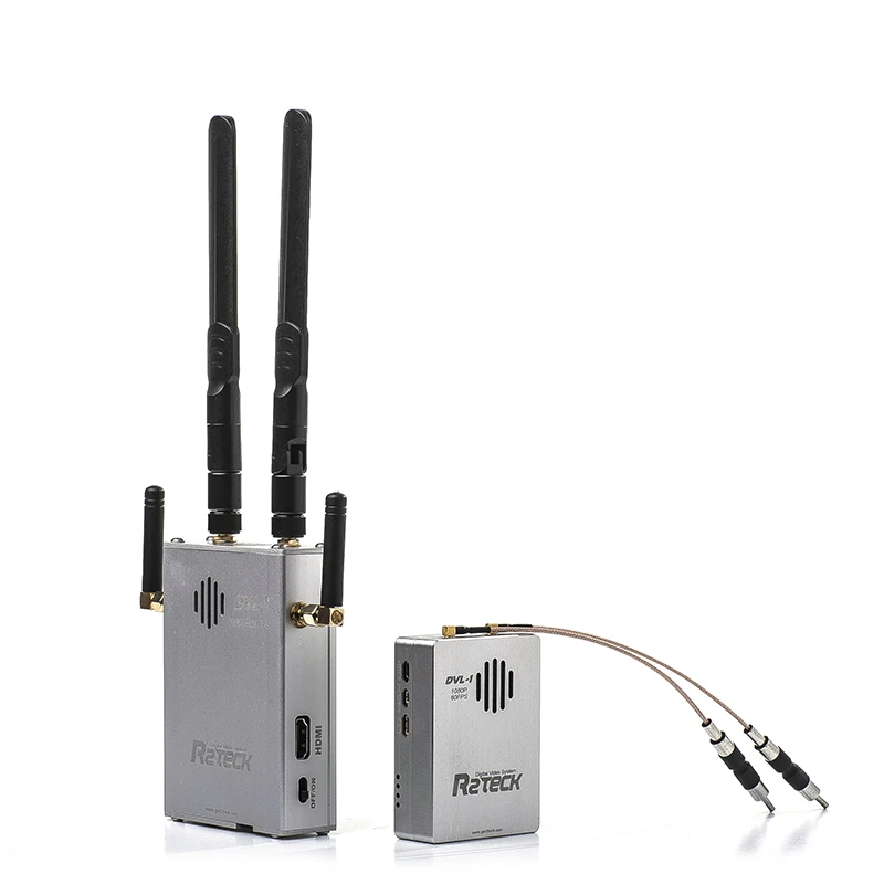 

3KM DVL1 DVL-1 R2TECH digital wireless HD 1080p 800mw FPV video transmitter and receiver long distance System