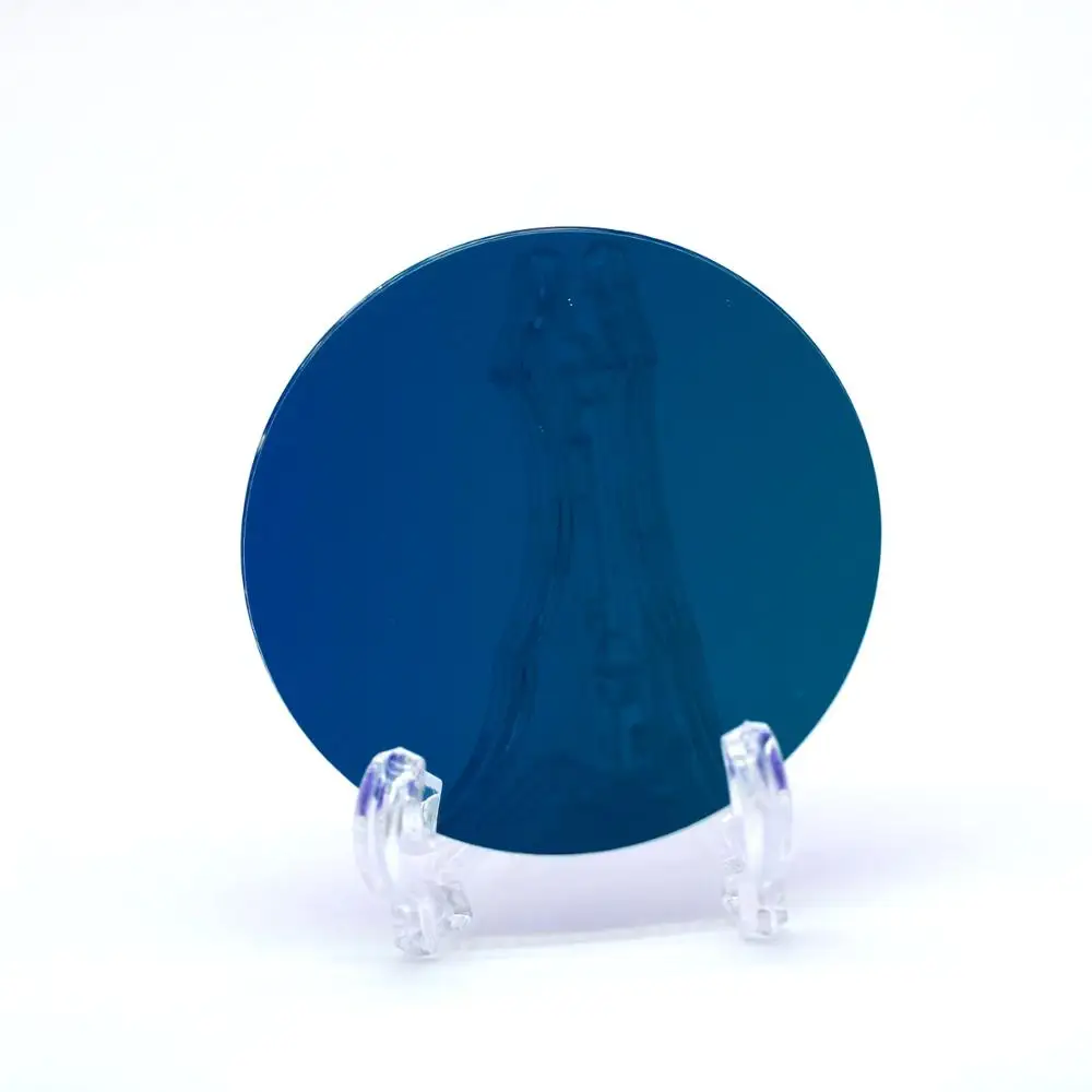 Зеленый сценический фильтр для лампы диаметром 58 мм оптическое цветное стекло