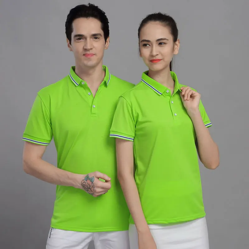 

Summer Stripe Polo Brand Clothing Cotton Short Sleeve polo top Bottom Turn Down Collar Tops Stripe Polo Shirts for Men And Women