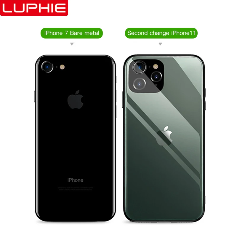 Чехол из закаленного стекла для iPhone 11 Pro MAX чехол Роскошный телефона X XS XR 7 8 Plus |