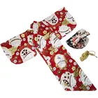 Красное платье-кимоно OOAK в японском стиле для шарнирной куклы 14, 17 дюймов, 44 см, 13, 16, MSD, Yosd, DK, DZ, AOD, DD, бесплатная доставка