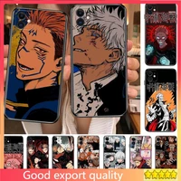 anime jujutsu kaisen phone cases for iphone 13 pro max case 12 11 pro max 8 plus 7 plus 6s iphone xr x xs mini mobile cell wome