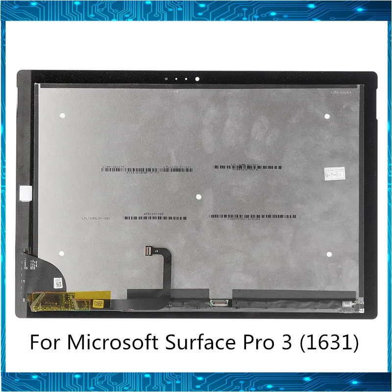 Оригинальный 12 &quotдля Microsoft Surface Pro 3 1631 сенсорный ЖК экран Pro3 дисплей TOM12H20 LTL120QL01 003
