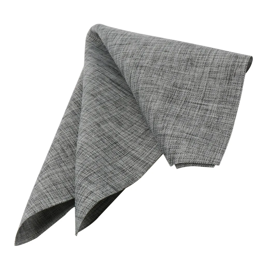 Table Cloth Napkins Imitation Linen Polyester Square Handkerchief Satin Table Dinner Napkin For Wedding Home Party Decoration